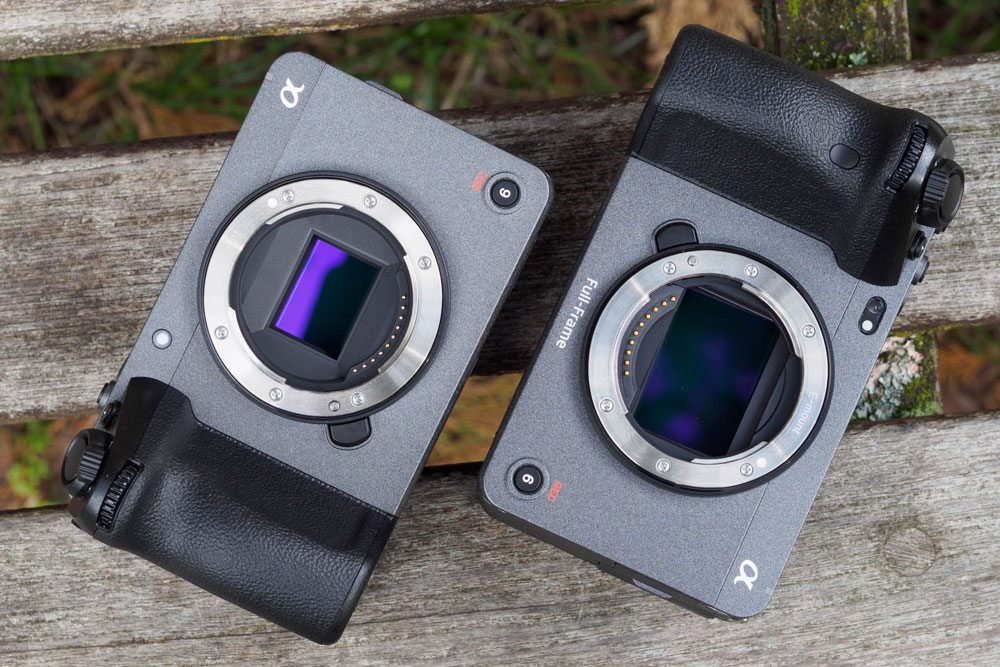 Sony FX30 side by side with Sony FX3, photo: Andy Westlake / AP