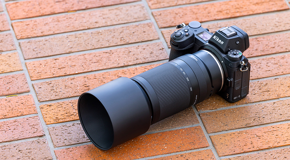 Tamron 70-300mm mounted to Nikon Z camera