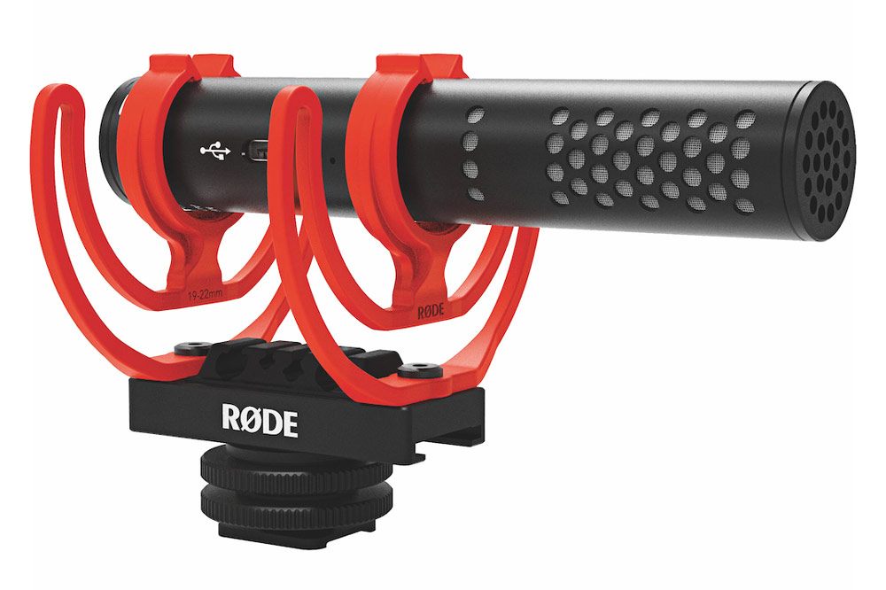 The Rode VideoMic Go II hotshoe mic weighs just 89g