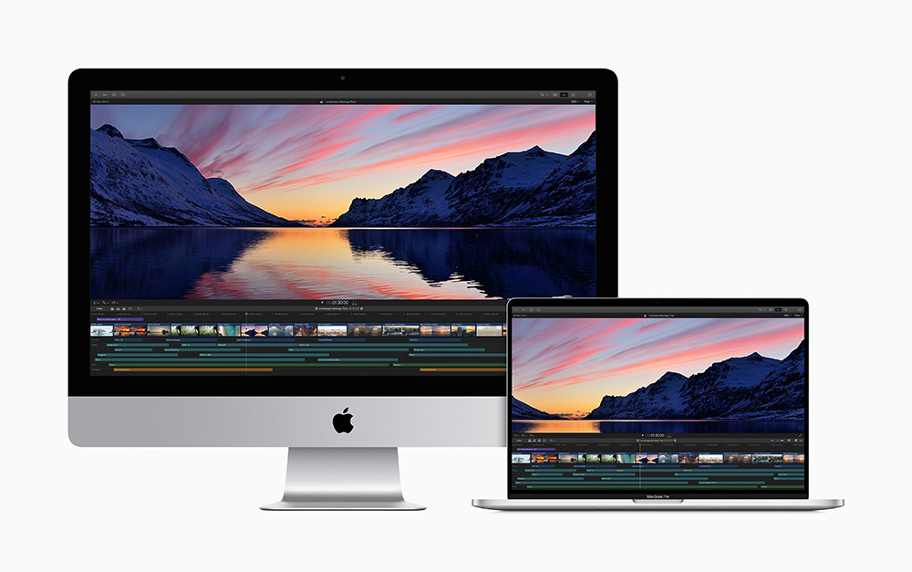 video editing working with timelines apple set up