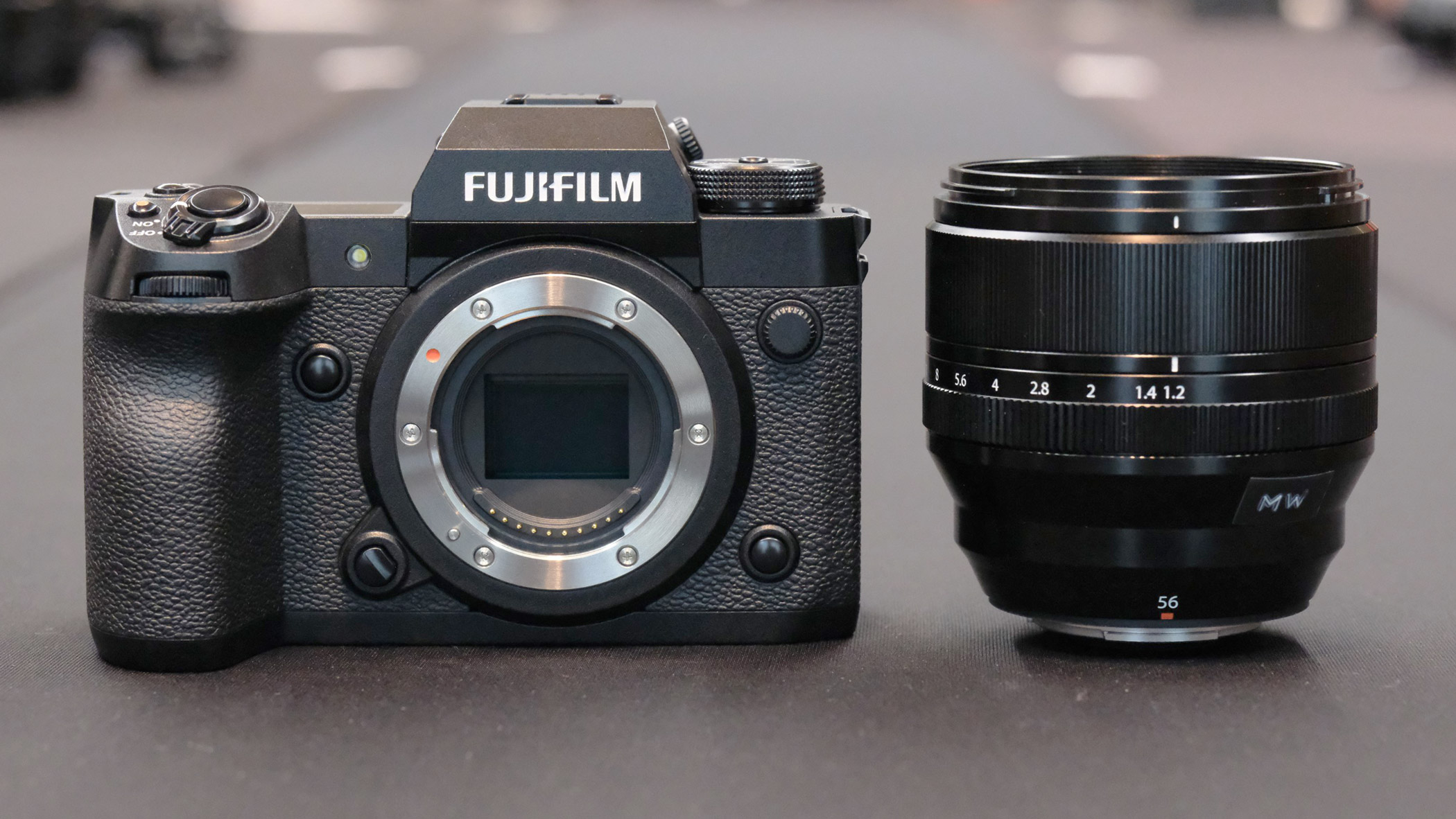 Fujifilm XF 56mm F1.2 R WR lens with Fujifilm X-H2