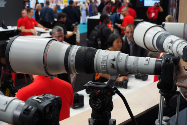 Canon RF 1200mm lens on the Canon EOS R3 at TPS 2022