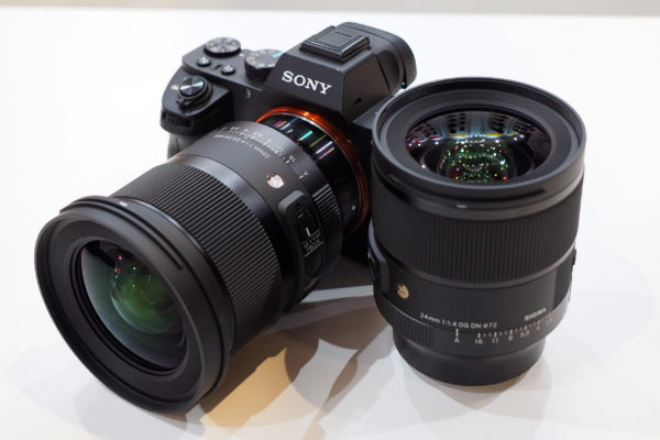 Sigma's new 20mm F1.4 DG DN and 24mm F1.4 lenses in E-Mount at The Photography Show 2022