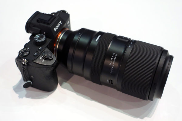 Tamron's new 50-400mm lens, in Sony E-Mount at TPS 2022