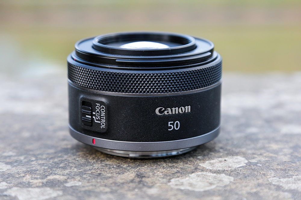 Best budget Canon RF lens for portrait photography: Canon RF 50 mm f/1.8 STM