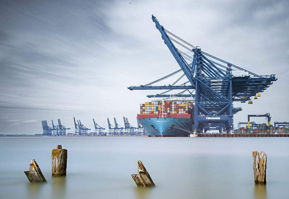 Kevin Williams - Fully Loaded Location: The Port of Felixstowe, Suffolk, England Nikon D810, 24-120mm f/4