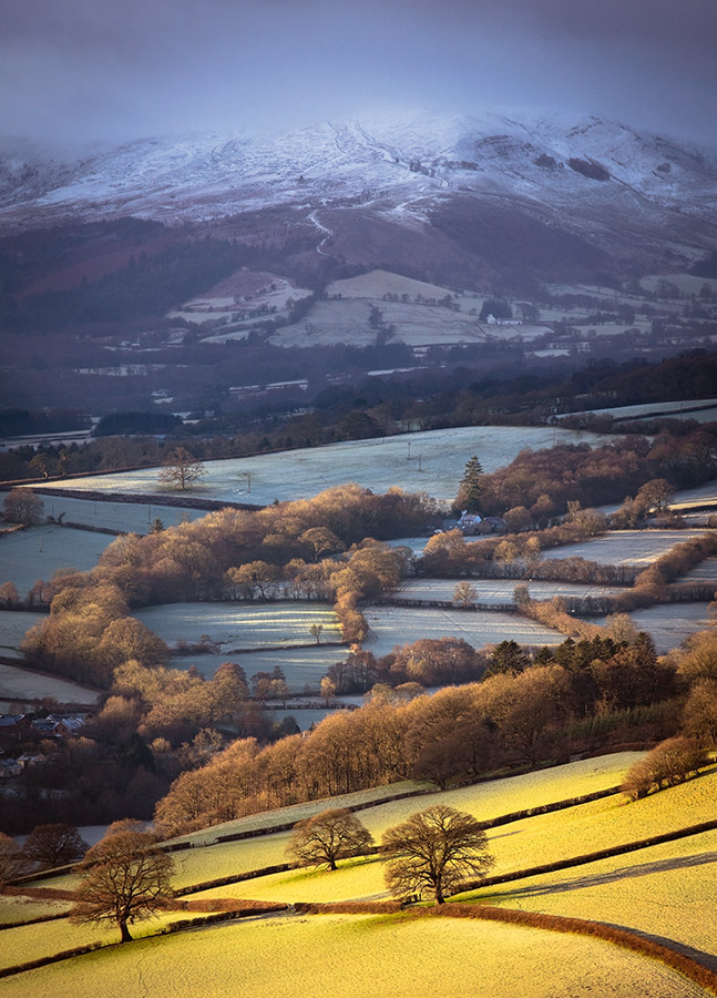 Landscape photographer of the year overall 2022 winner William Davies - Brecon In Winter Location: Brecon Beacons National Park, Wales Canon EOS 5DSR, EF 70-200mm f/4L