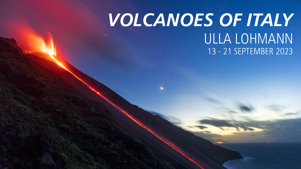 volcanoes of italy with ulla lohmann graphic