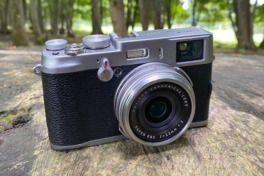 The Fujifilm X100, a fixed lens camera, still looks good to this day, thanks to classic styling.