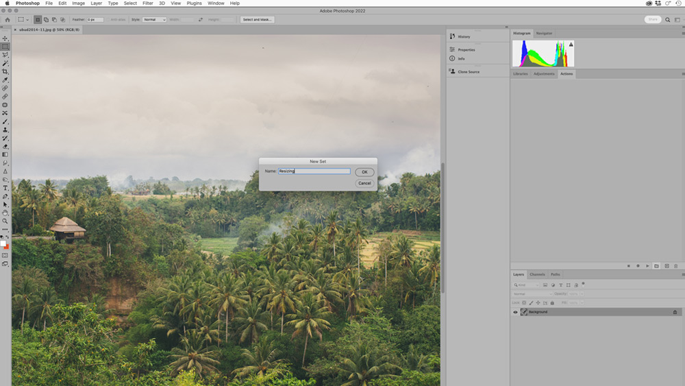 how to use Photoshop Actions for a faster workflow