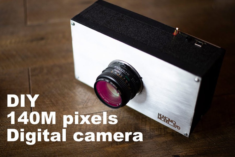 YouTube Thumbnail for 140MP scanner camera by Ryan Kojima