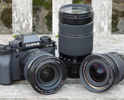 Fujifilm X-T5 with 16-80mm, 10-24mm and 70-300mm lenses