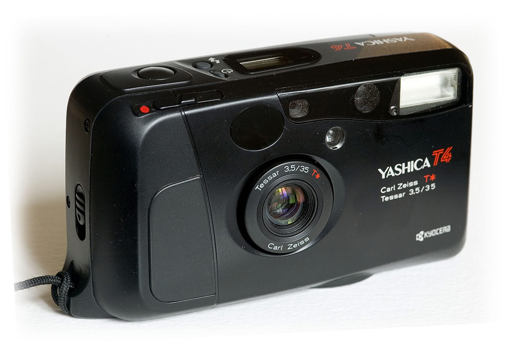 Best compact film cameras Yashica T4