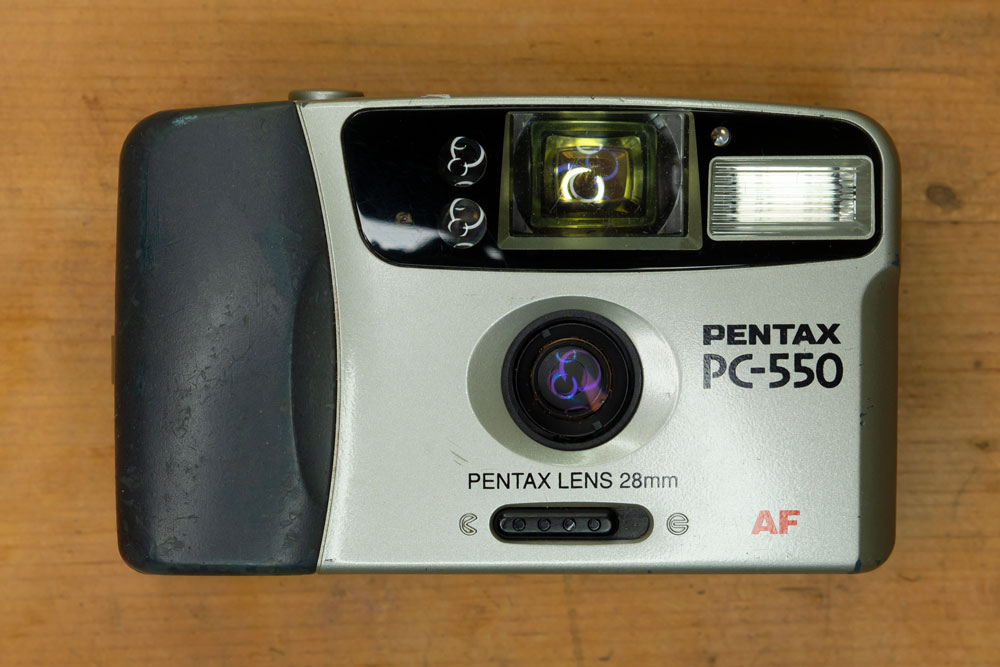Best Compact Film Cameras with autofocus Pentax PC-550, Photo: Joshua Waller