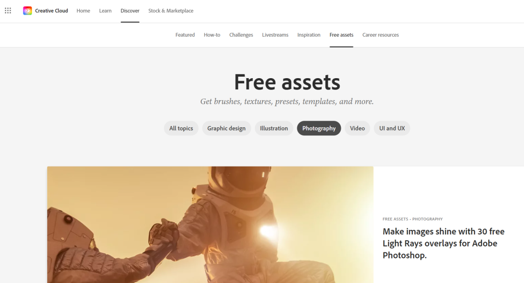 Best free Lightroom presets Adobe free assets