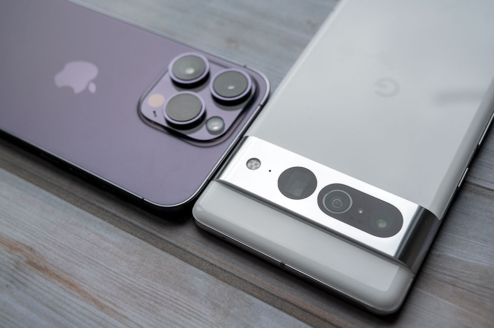 smartphone vs digital camera iPhone 14 Pro vs Google Pixel 7 Pro, photo: Amy Davies