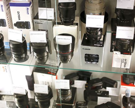 Second-hand lenses for DSLR