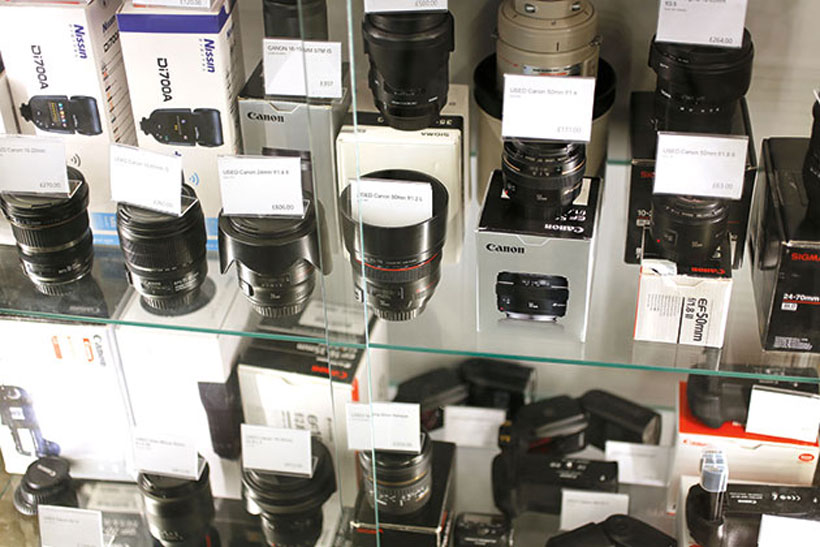 Second-hand lenses for DSLR