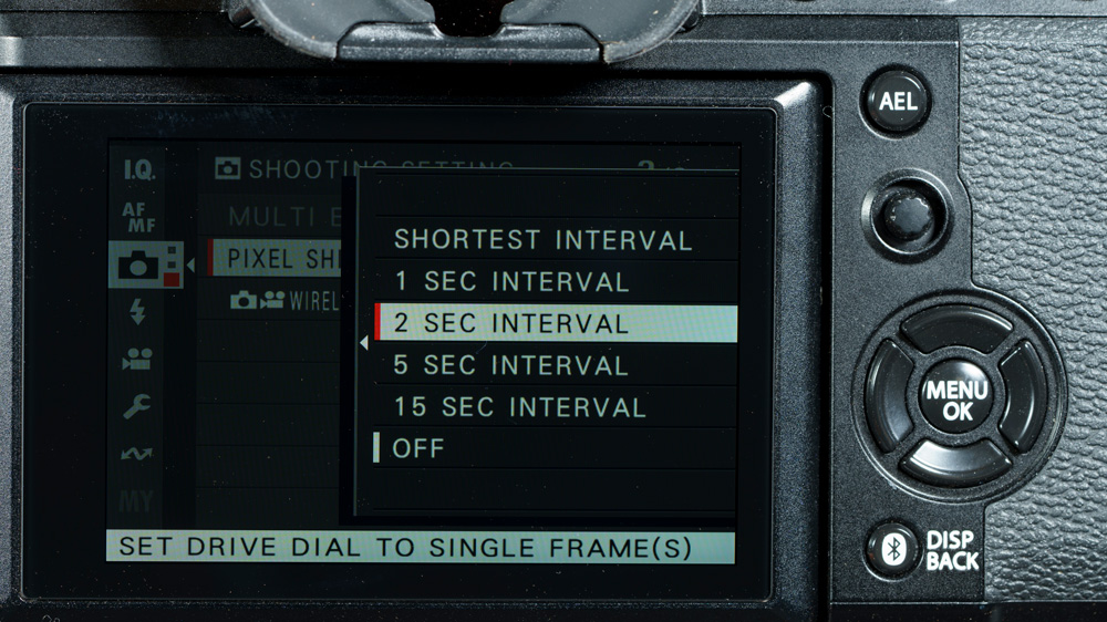 Fujifilm X T5 Single-shot drive mode