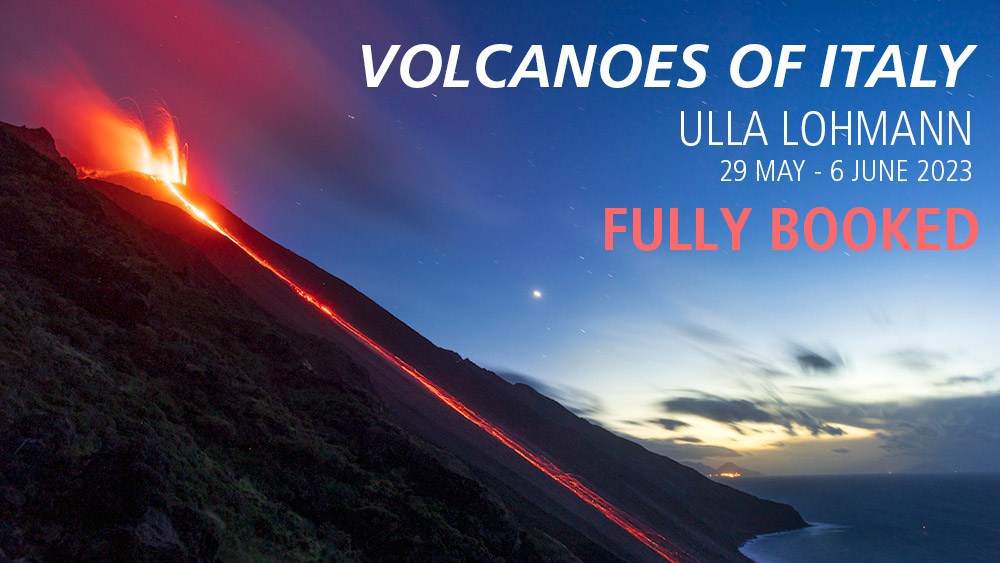 volcanoes of italy fully booked tour graphic