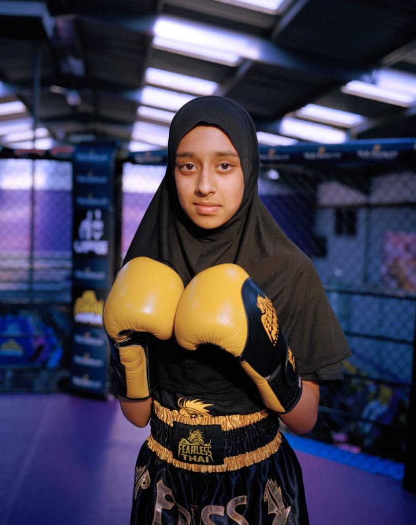 Amelia, Fearless MMA, Balsall Heath Jaskirt Dhaliwal Boora Portrait of Britain
