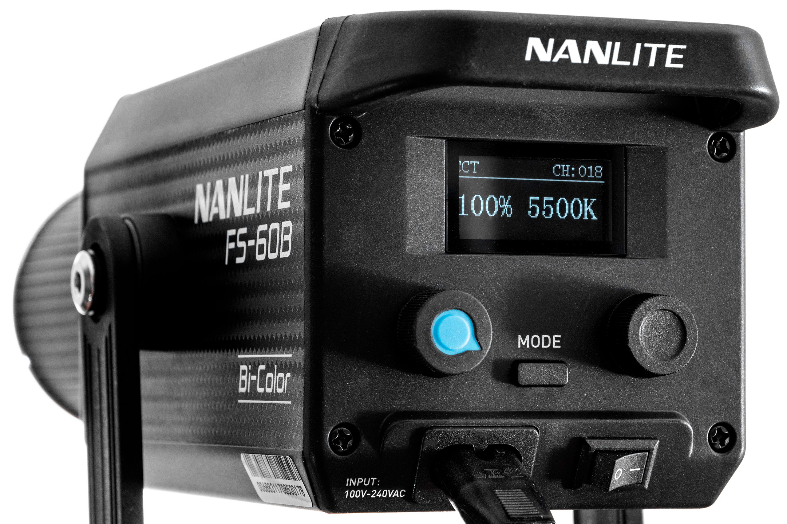 Nanlite FS-60B controls