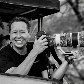 portrait of tom svensson wildlife conservation photographer