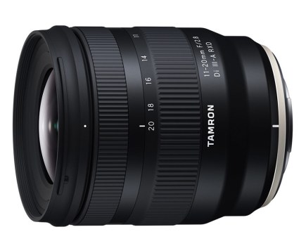 Tamron is developing the 11-20mm F2.8 Di III-A RXD for Fujifilm X-mount