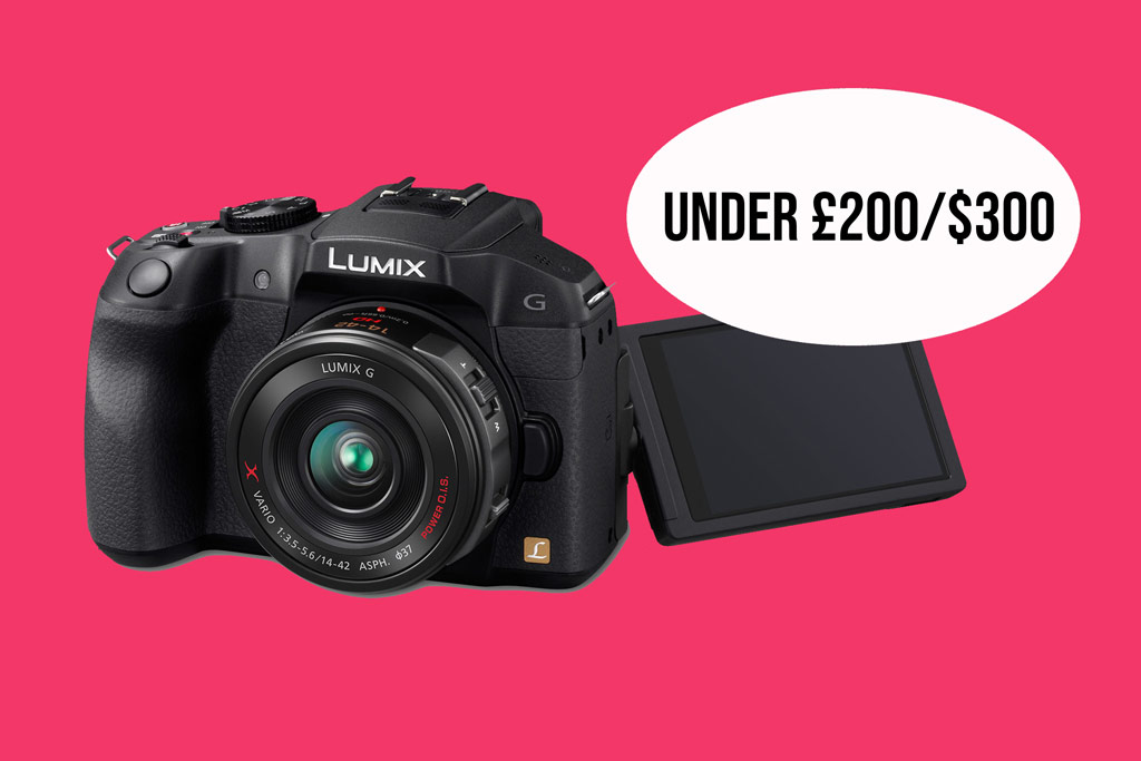 Best used camera and lens combos under £200/ $300 Panasonic Lumix G6 with Lumix G Vario 14-42mm f/3.5-5.6 ASPH Mega OIS