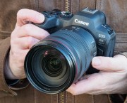 Canon EOS R6 Mark II in-hand. Image credit: Andy Westlake