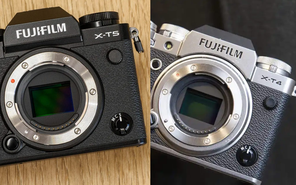 Fujifilm X-T5 vs Fujifilm X-T4 sensor technology