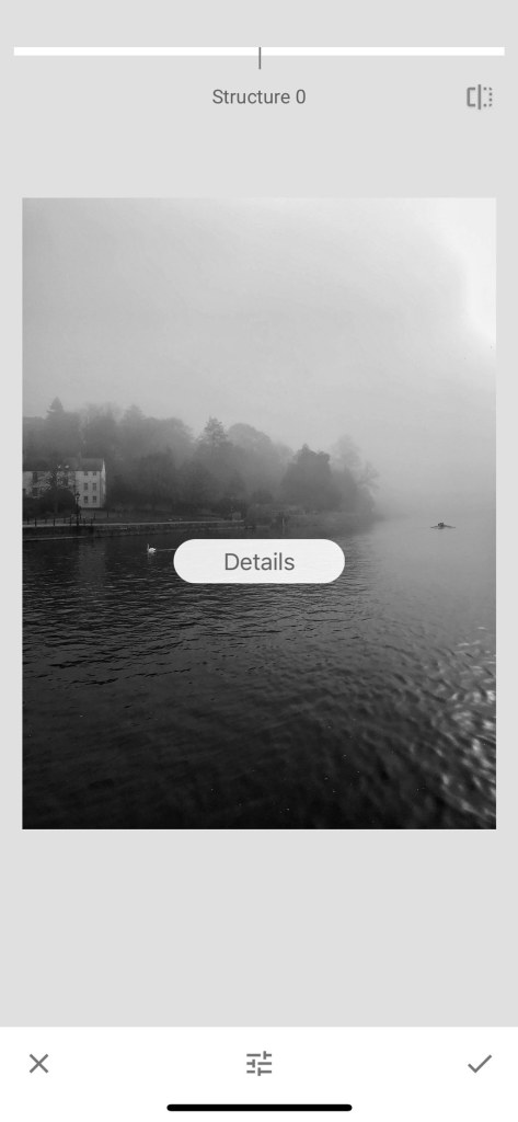 How to edit black and white photos in Snapseed Jo Bradford editing a black and white photo in Snapseed