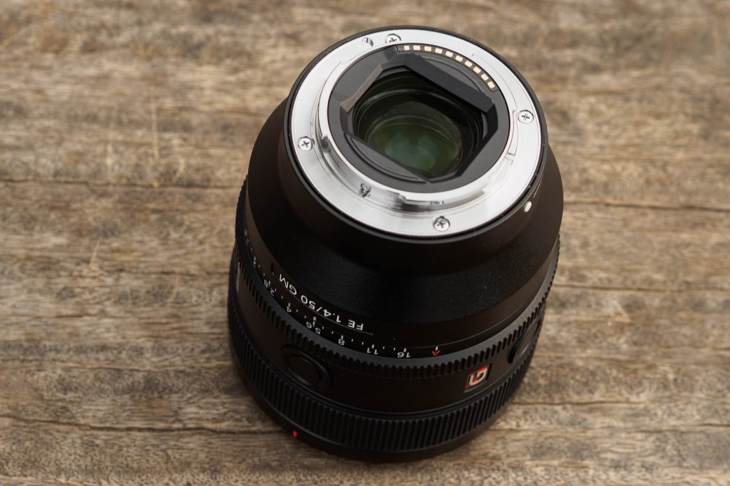 Sony FE 50mm F1.4 GM lens mount
