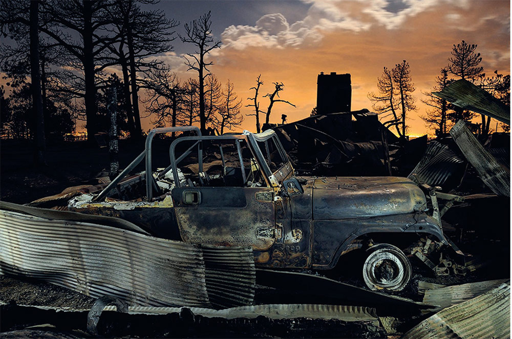 James Balog interview, US wildfire destruction