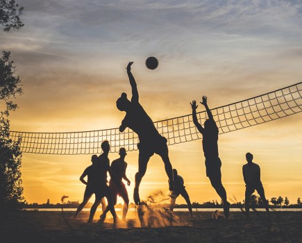 beach volleyball sports and games