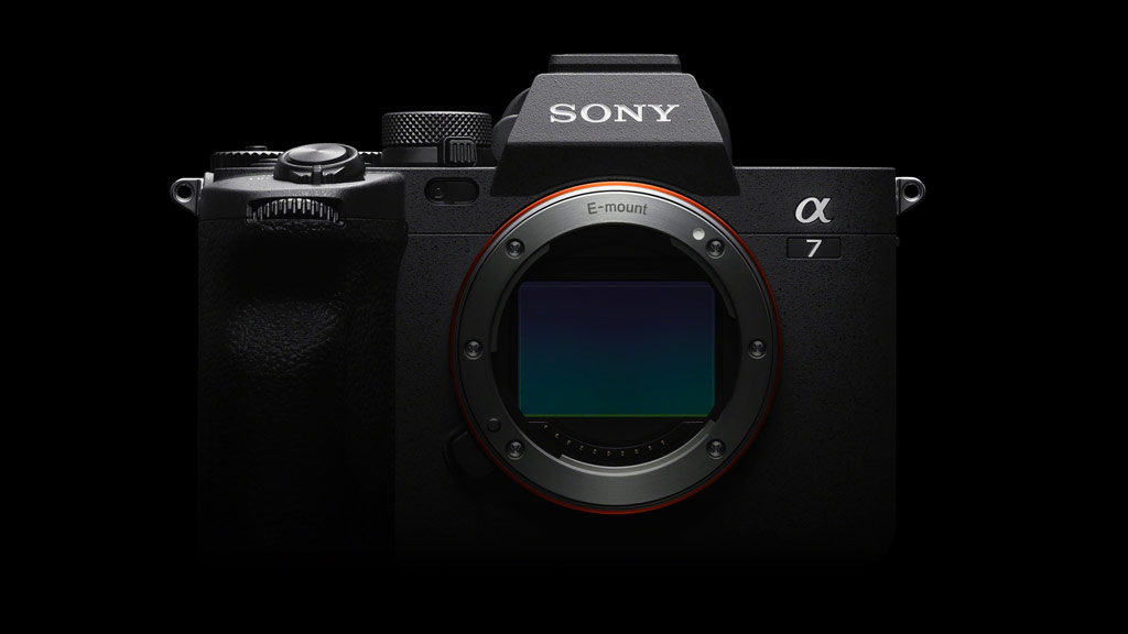 Do megapixels matter? Sony A7 against a black background.
