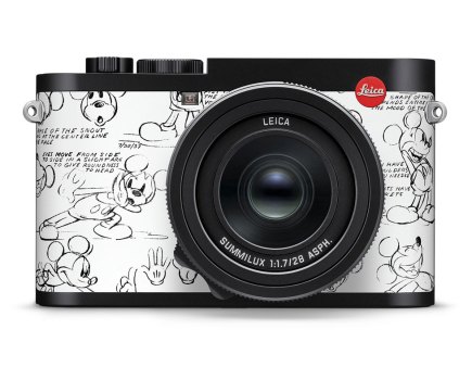 Leica Q2 Disney front view against a white background