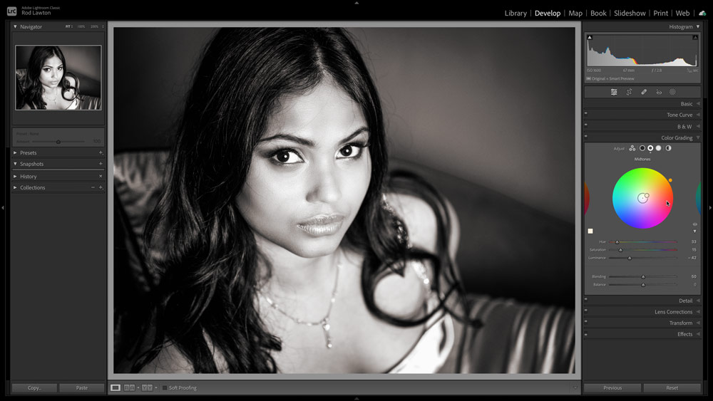 Easy Sepia Toning With The Camera Raw Filter In Photoshop CC