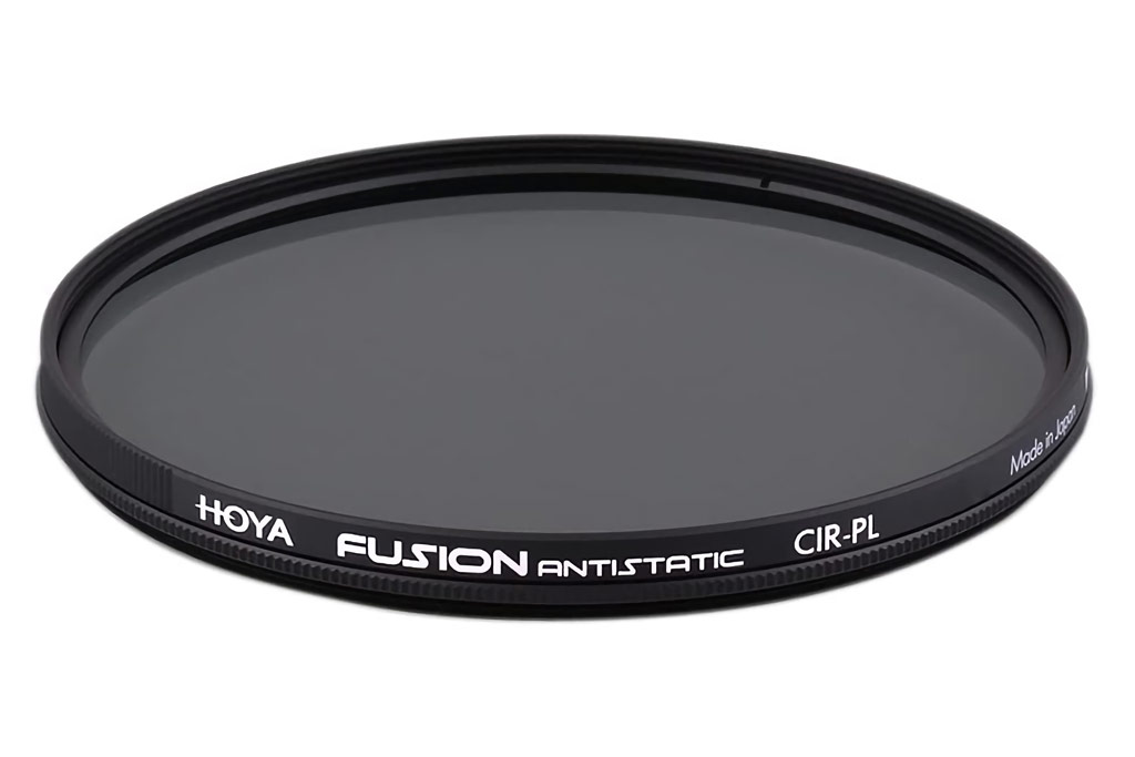 Best Polarising Filter to buy in 2023 the Hoya Fusion CIR-PL filter against a white background
