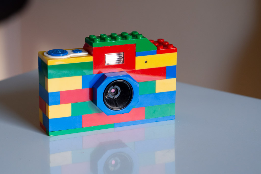 The rare, but incredibly fun Lego camera. Photo: (C) Joshua Waller