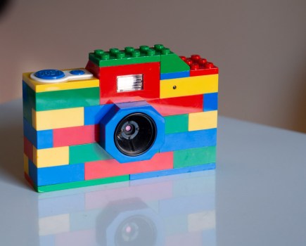 The rare, but incredibly fun Lego camera. Photo: (C) Joshua Waller