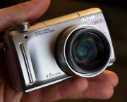 The Olympus C-765 is a surprisingly compact camera for the time. Photo: (C) Joshua Waller