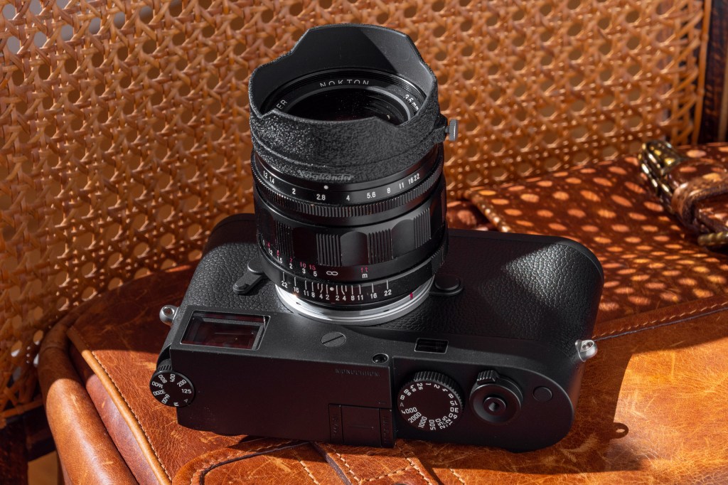 Leica M11 Monochrom with Voigtlander Nokton 35mm F1.2