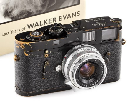 Walker Evans Leica M2 Leitz Photographic Auction