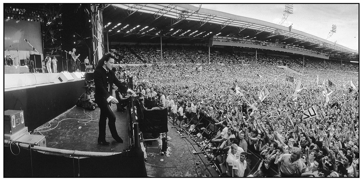 U2 at Live Aid, 1986