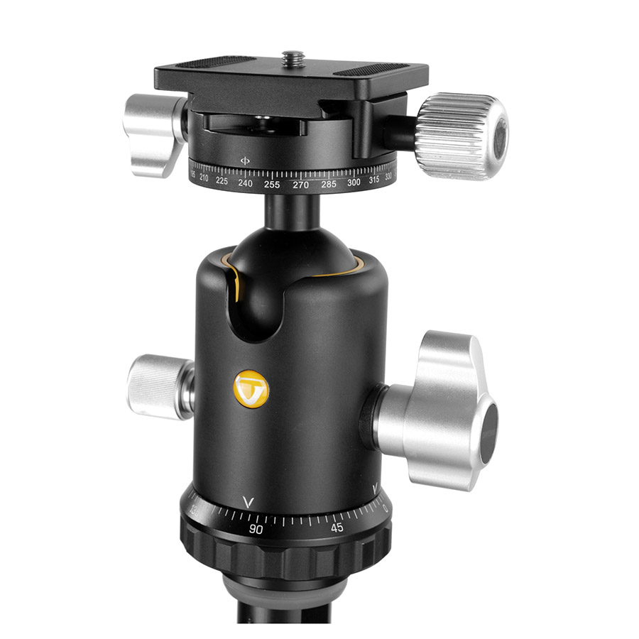 new Arca compatible dual axis ball head with a 25kg load capacity, the VEO BH-250S
