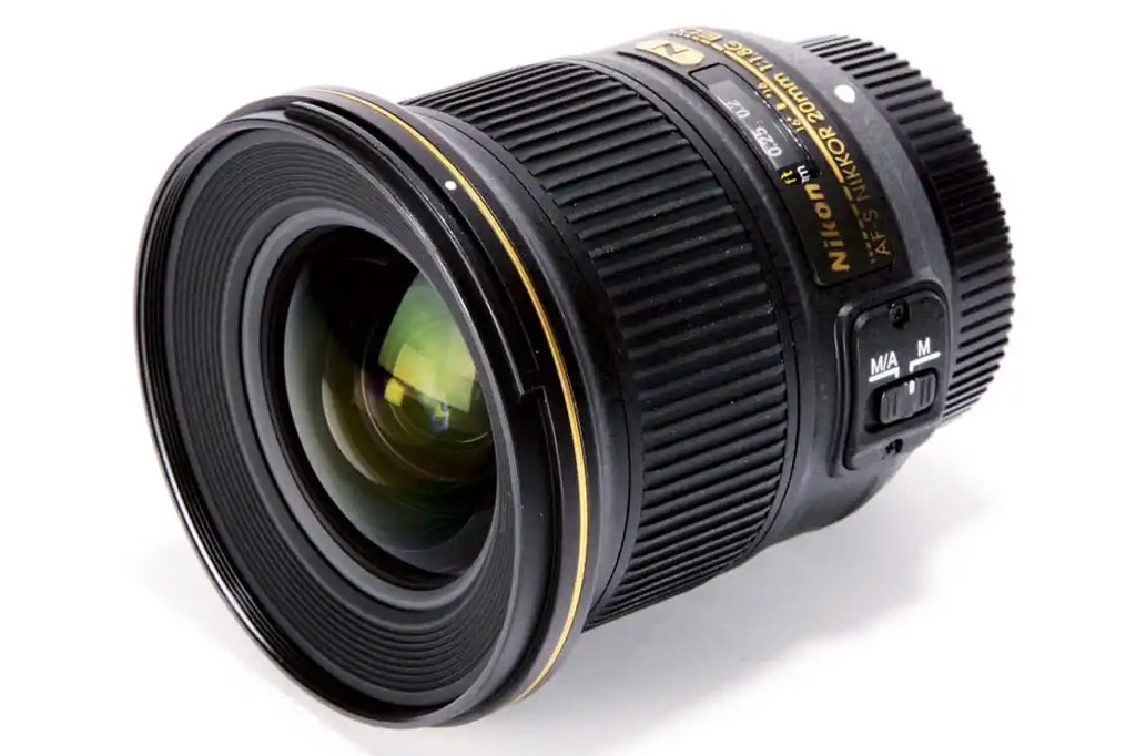 Nikon AF-S Nikkor 20mm f/1.8G ED wide-angle lens for Nikon DSLRs. AP Image.
