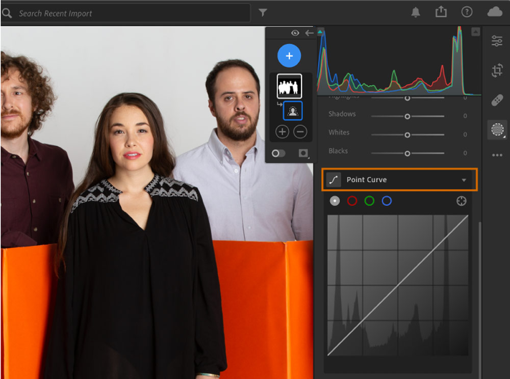 Adobe Lightroom updates, PointCurve