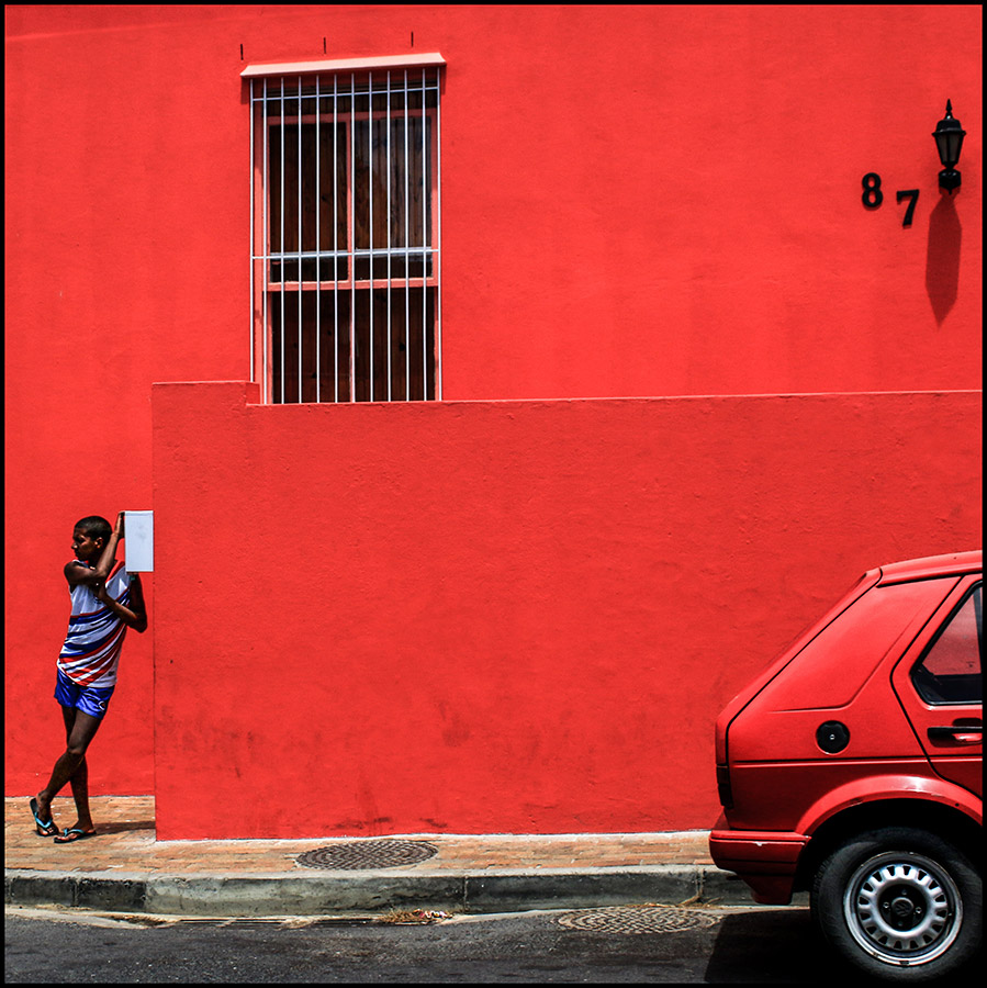 Bo - Kaap Scene in cape town