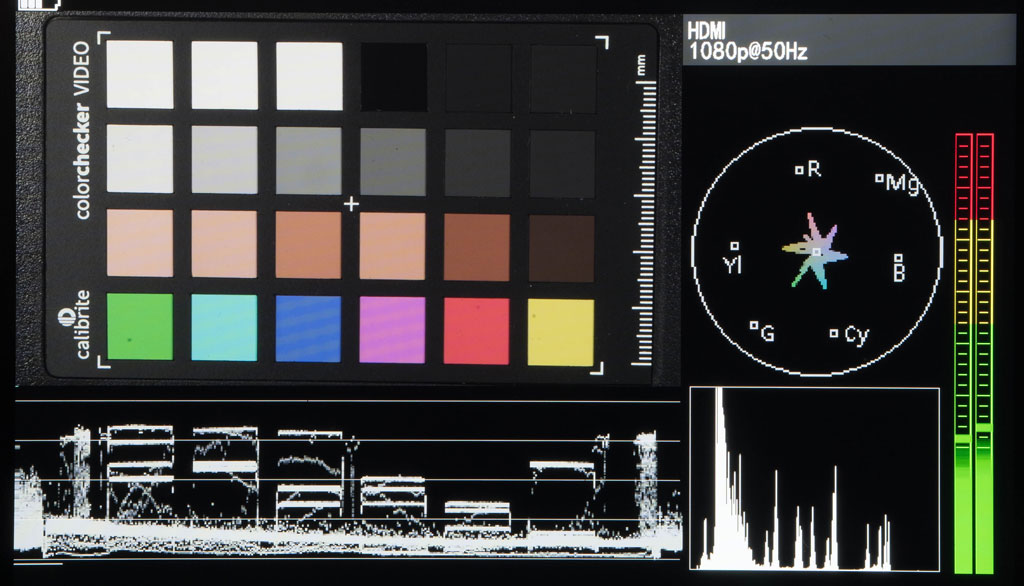 Calibrite ColorChecker Passport Duo scope displays